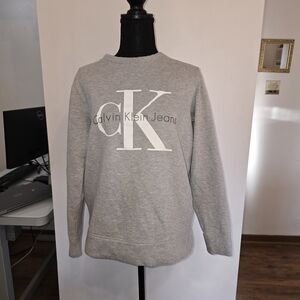 Calvin Klein Men's Gray Sweater